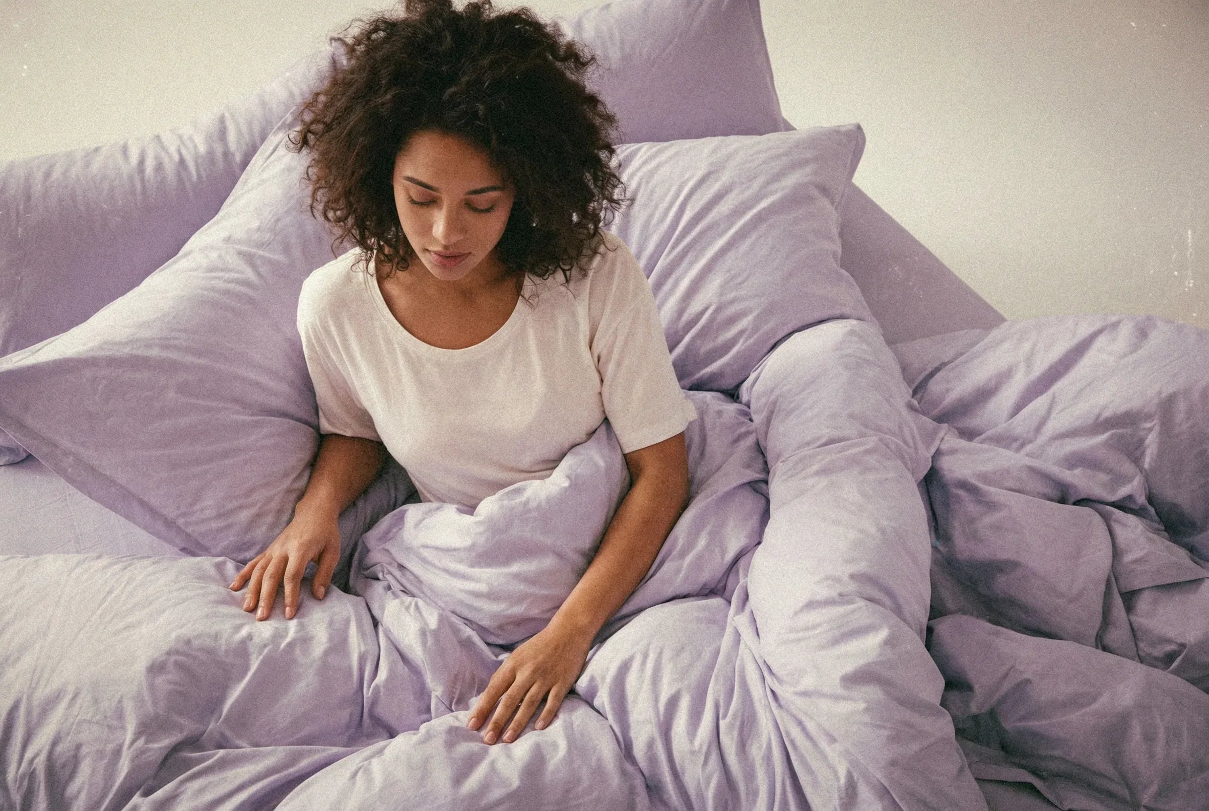 Lavender Ice Bedding