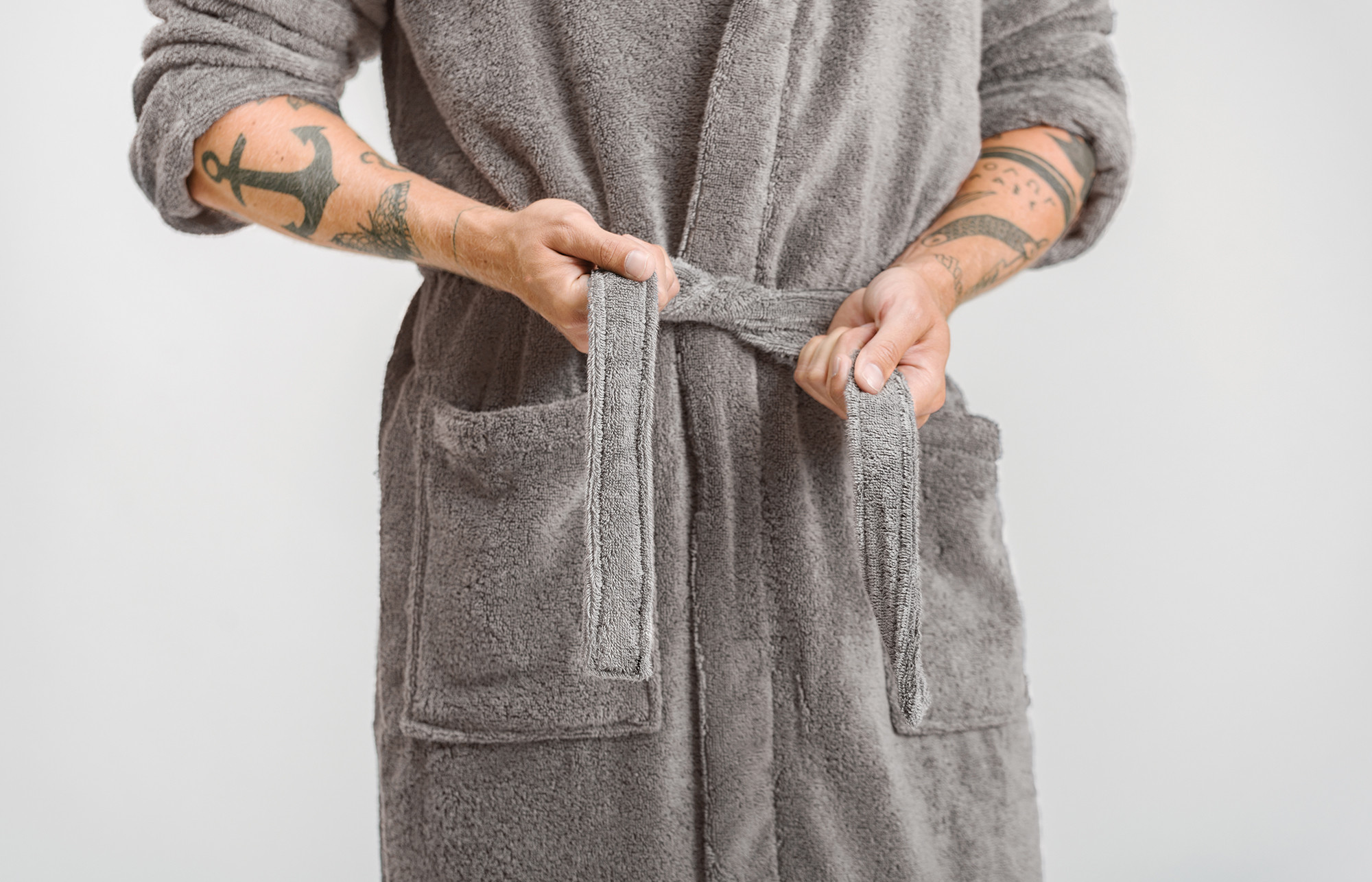  Kolekce Brave Grey Bathrobe