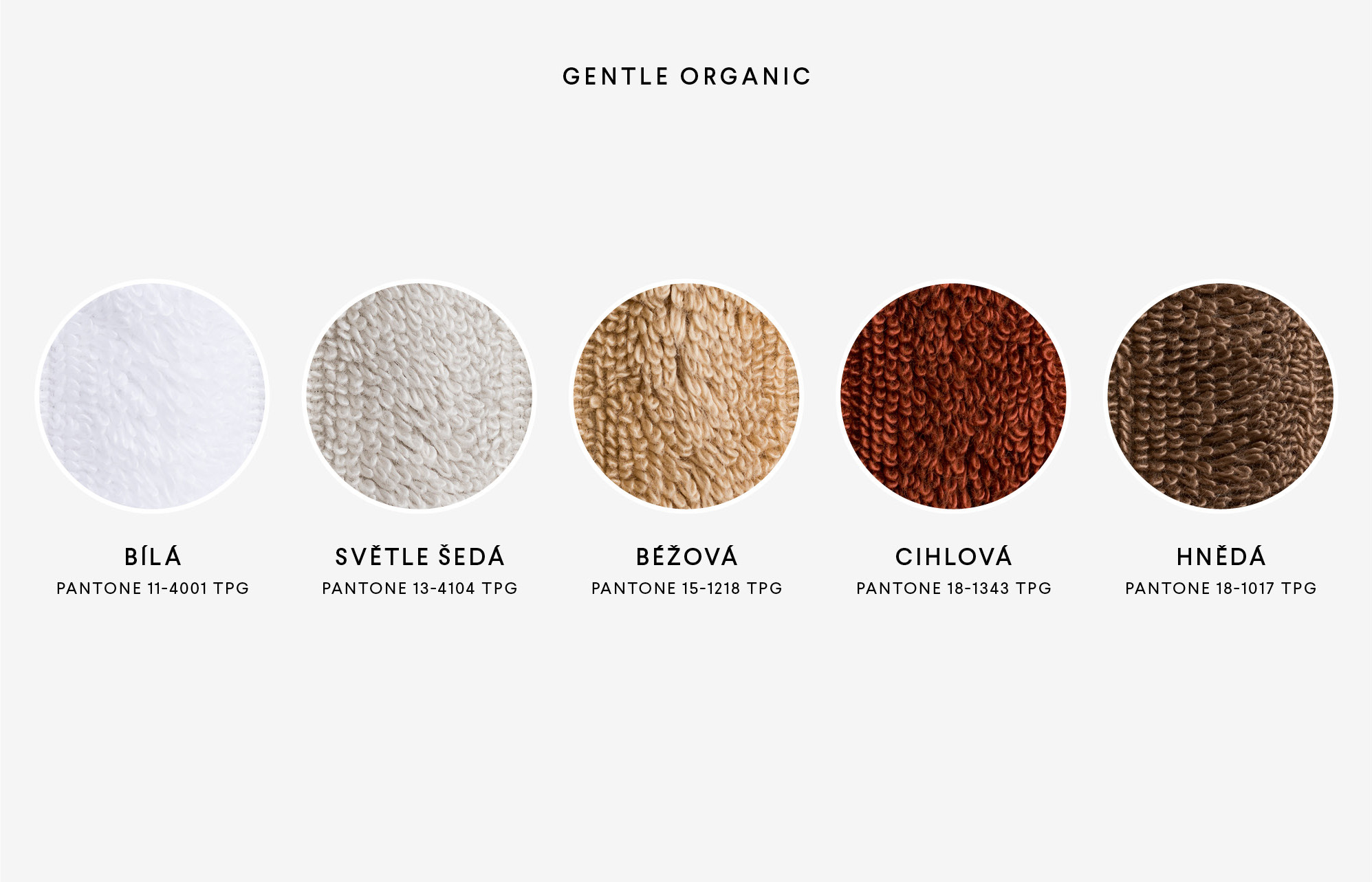  Kolekce Gentle Organic