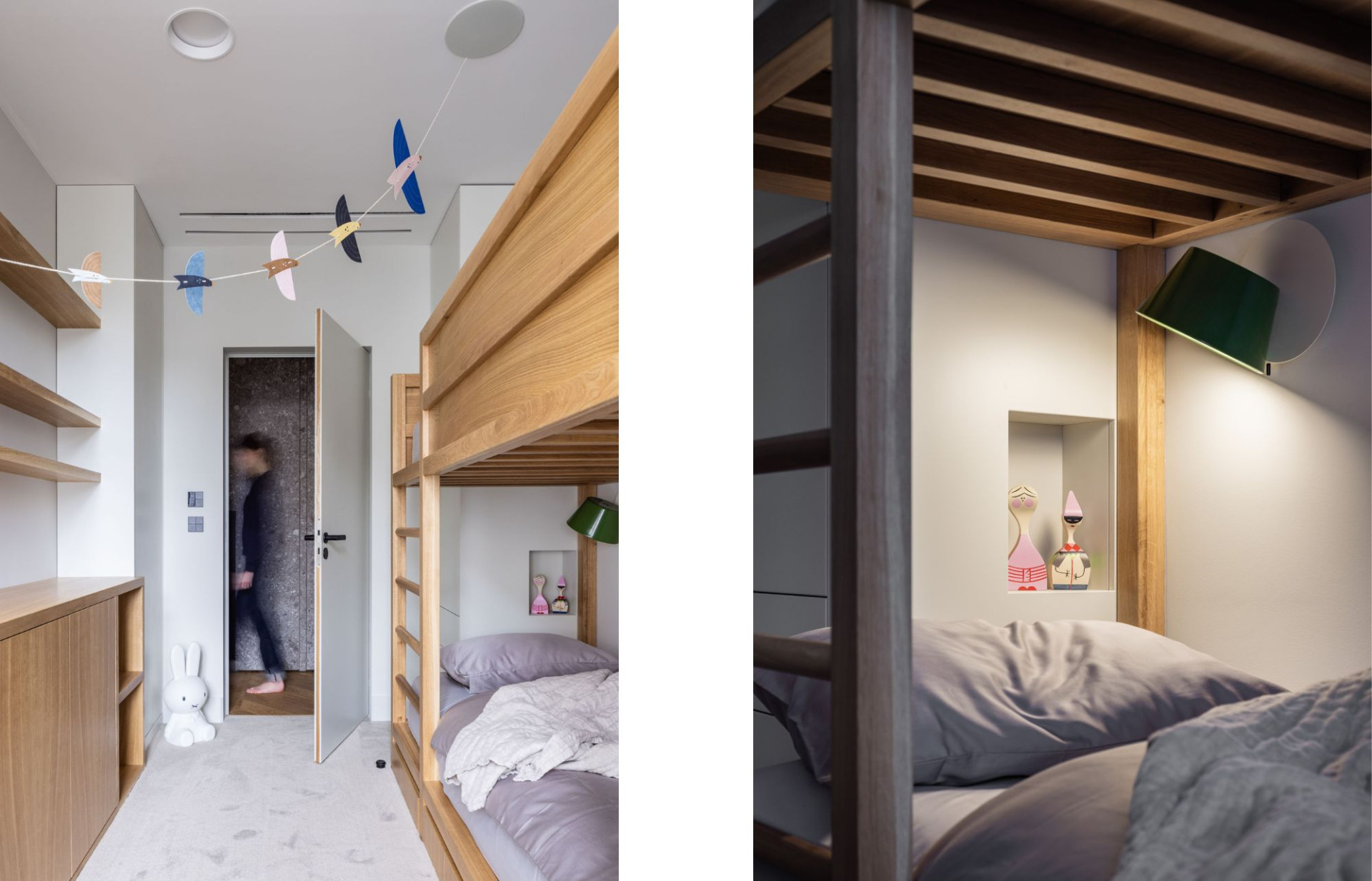Kids room & Father's Playground bed linen.
