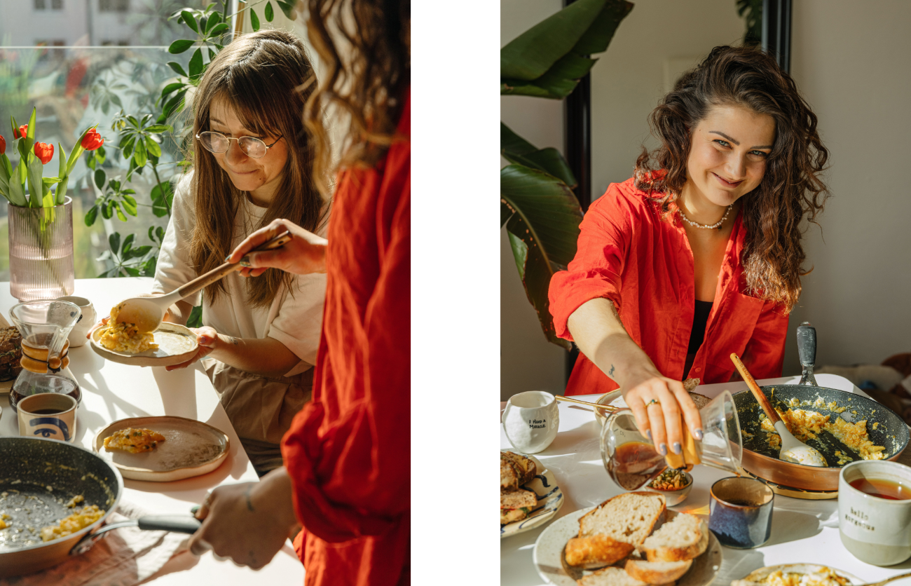 A beautiful interior, good food and loads of laughter. We’d love to visit Míša again and again.