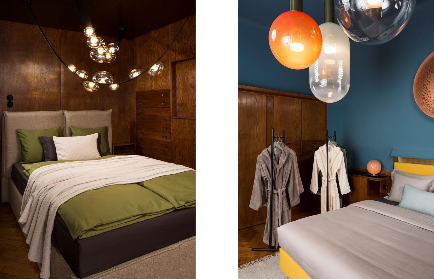 You’ll find us on the 2nd floor of Dům Diamant, one of Prague’s Cubist treasures.
