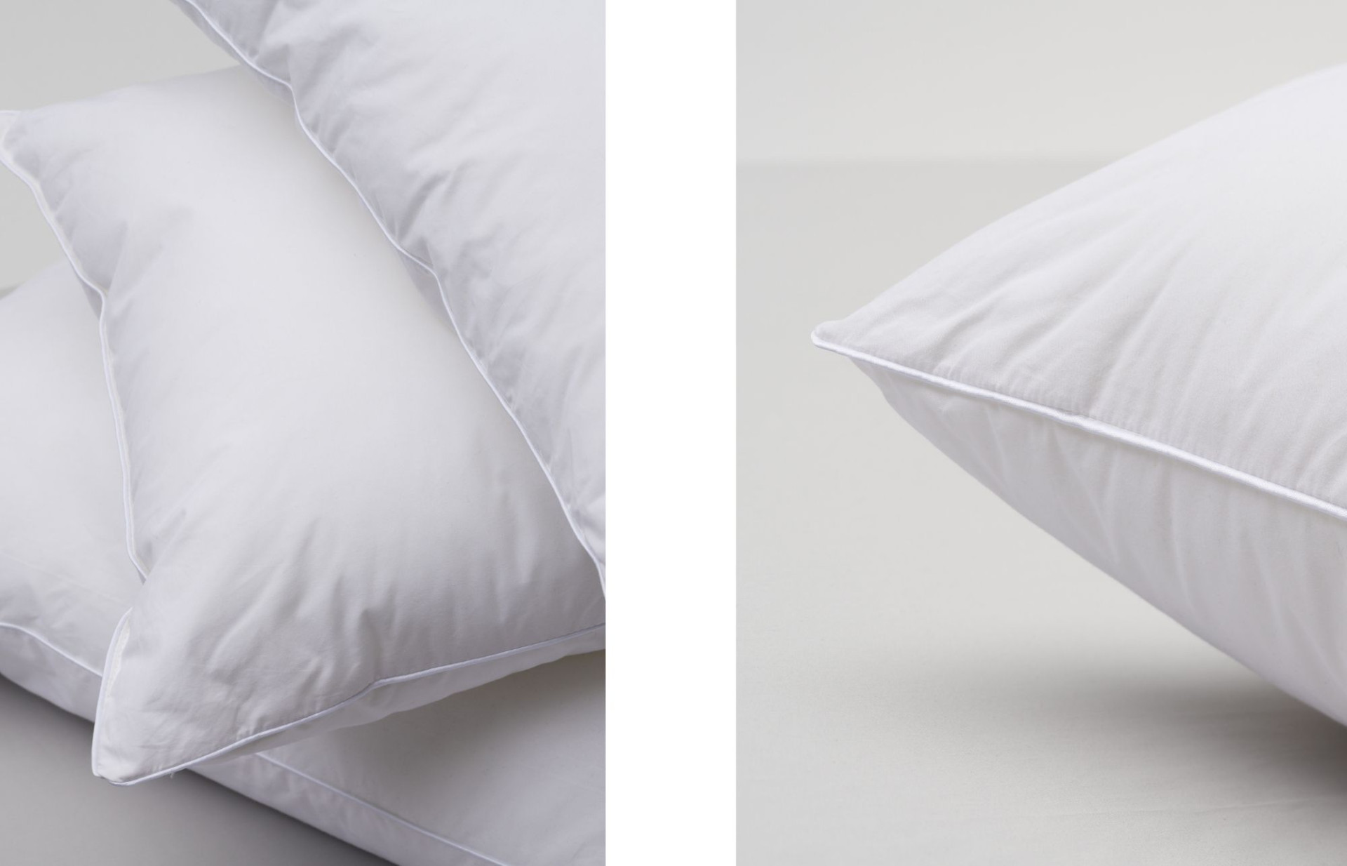 Polštáře Comfort Medium s vláknem Airloft. 