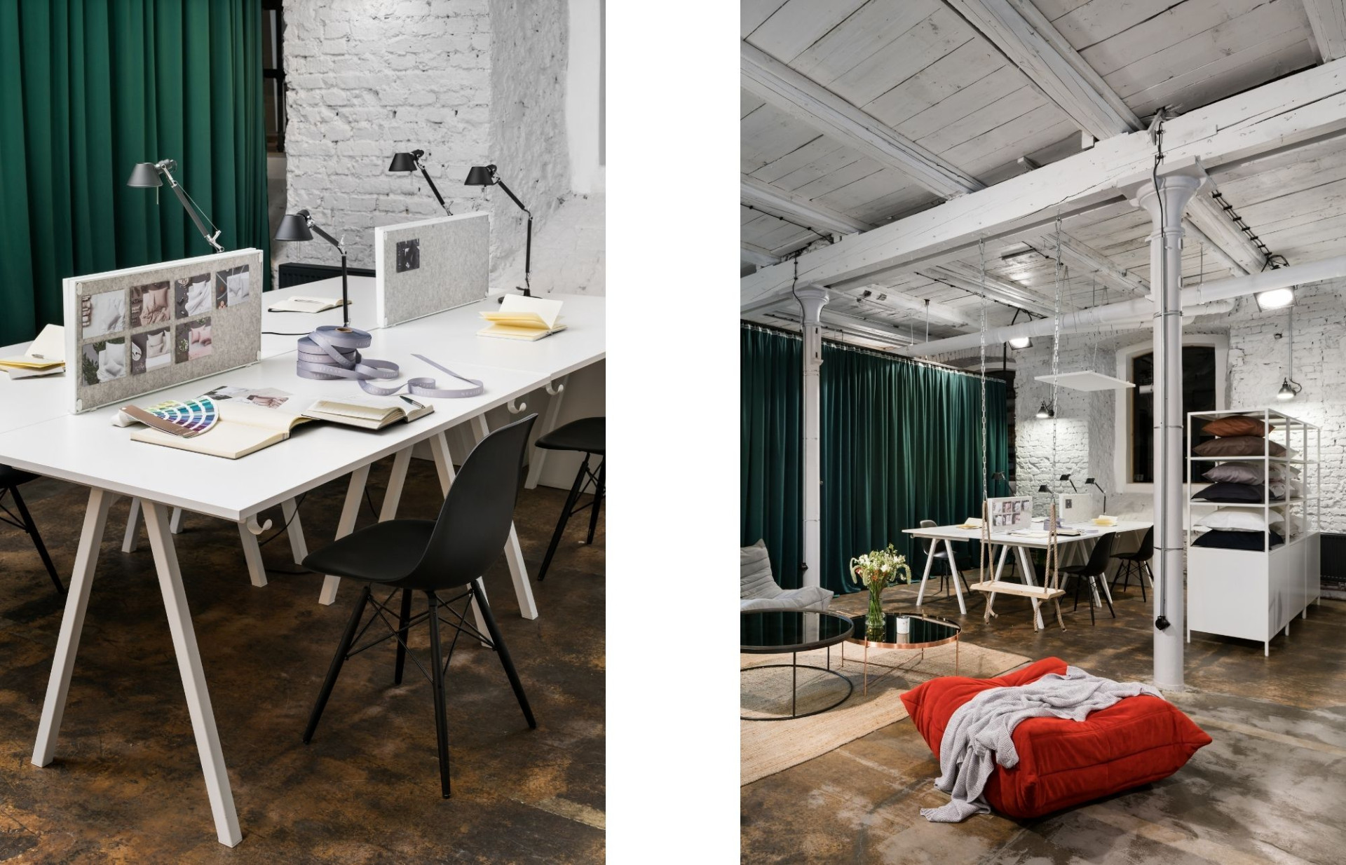 Lejaan showroom & workshop. 